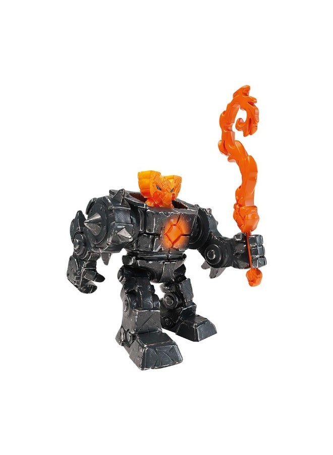 Schleich Eldrador Mini Creatures Shadow Lava Robot Figure - Image 2