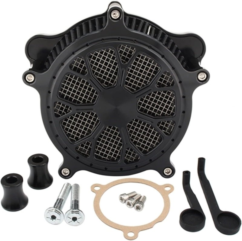 QASULER CNC Air Cleaner Intake for Harley Motorcycles - Image 1