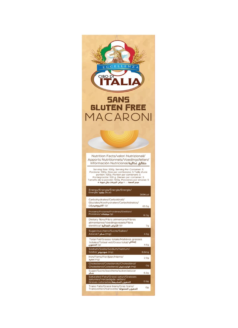 Cibo Di Italia Pasta Macaroni - Gluten Free 300g - Image 3