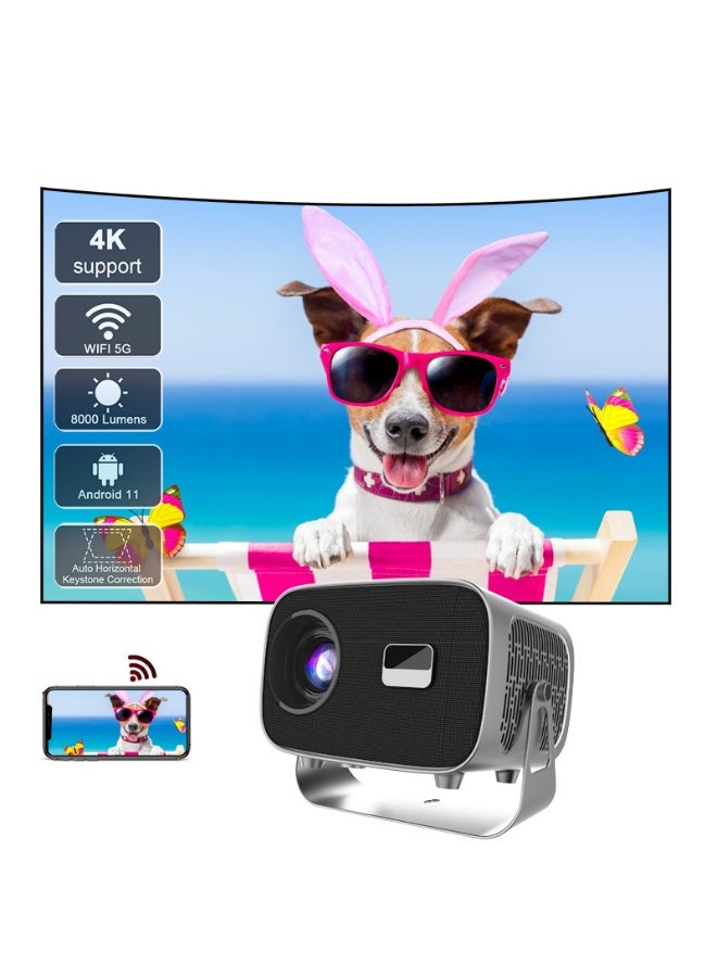 ذكي عالية الوضوح التركيز التلقائي 1080P بروجيكتور باني ميل بروجيكتورA2 - Image 2