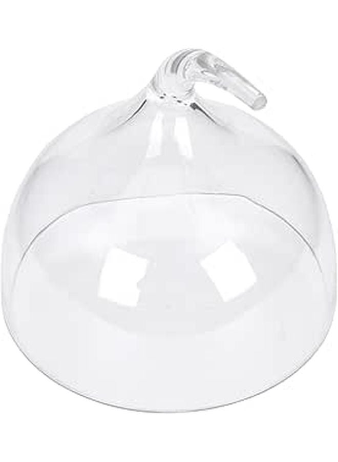 Acrylic Cake Cover 15 7cm Diameter Dustproof Food Protector Dome with Handle for Dessert Display - Image 1