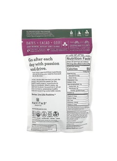Navitas Organics Organic Power Snacks Cacao Goji 16 oz 454 g  - Image 2