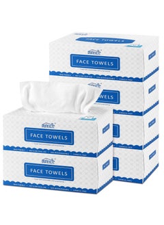 HOMEXCEL HOMEXCEL Face Towels Disposable Face Towelette Biodegradable Makeup Remover Dry Wipes Super Soft Clean Facial Towels Wash Cloth for Sensitive Skin600 Count 