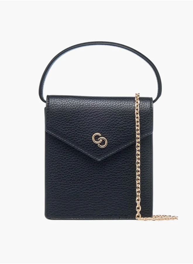 سيليست Womens Animal Print Crossbody Bag With Handle And Flap Closure