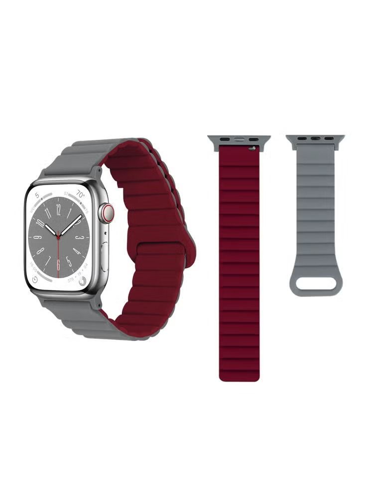 Zaboon Silicone Loop Replacement Band For Apple Watch 49/45/44/42mm Series Ultra/8/7/6/5/4/SE - Image 1