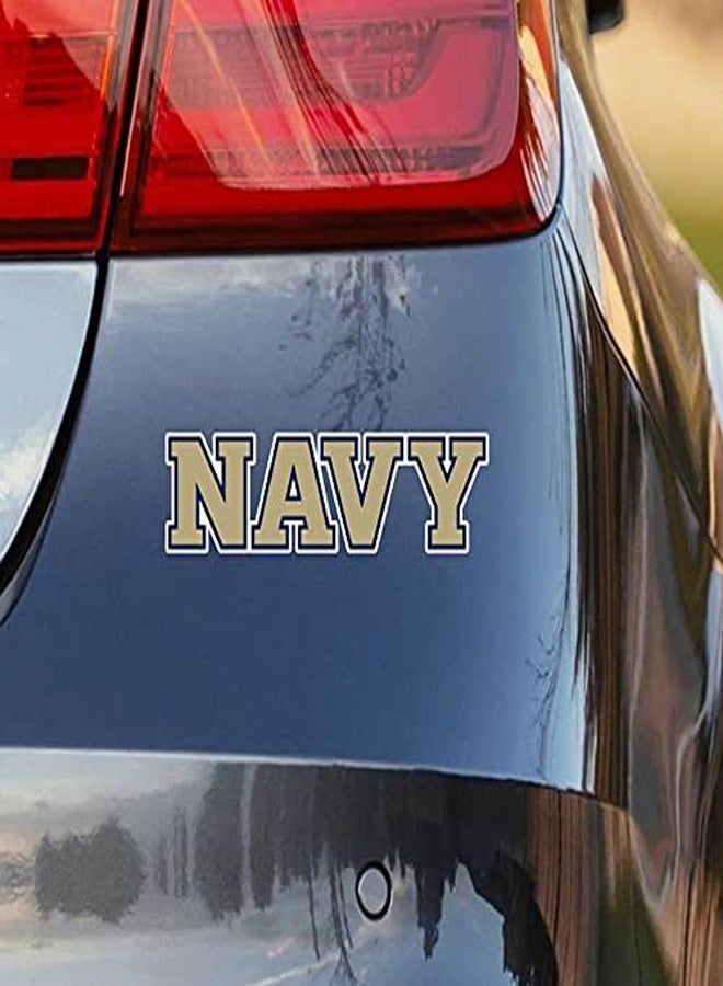 Nudge Printing Nudge Nudge Printing US Naval Academy Block Navy Logo Car Decal Bumper Sticker - Image 3