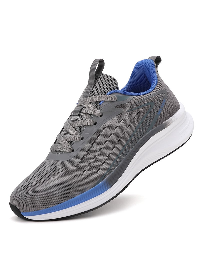 سكاي فيو حذاء جري رجالي SKY VIEW خفيف الوزن سهل الارتداء، حذاء مشي مريح غير قابل للانزلاق، حذاء تنس للتمرين في صالة الألعاب الرياضية مع رباط حذاء - Image 1
