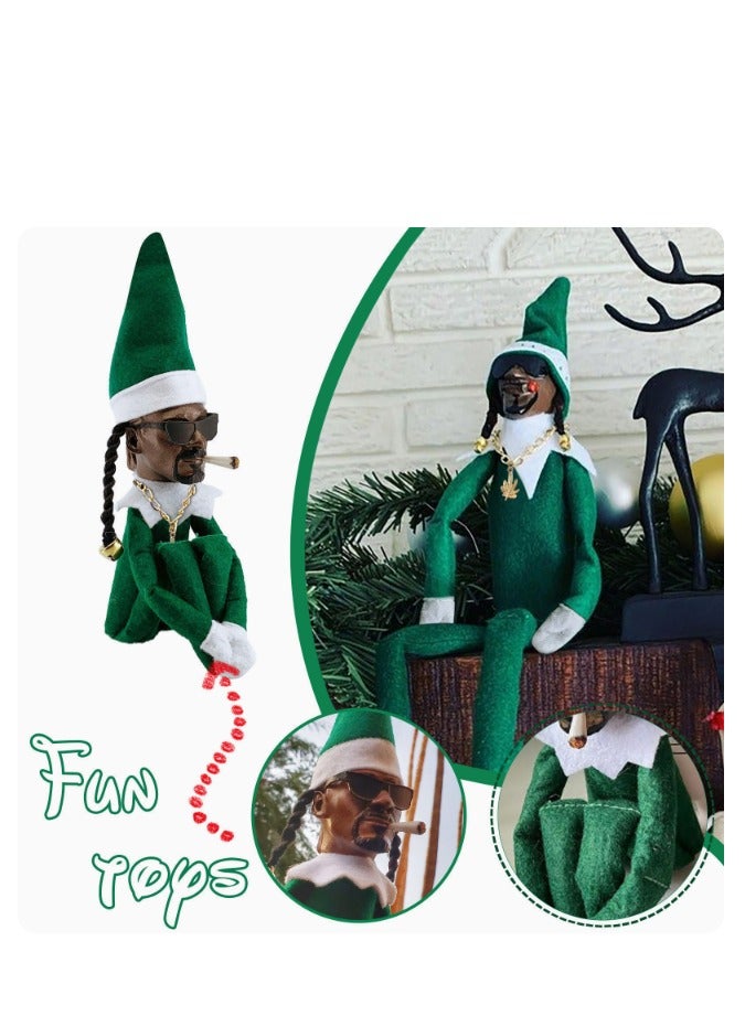 2 Pcs Snoop On a Stoop Elf For Home Decor  - Image 4