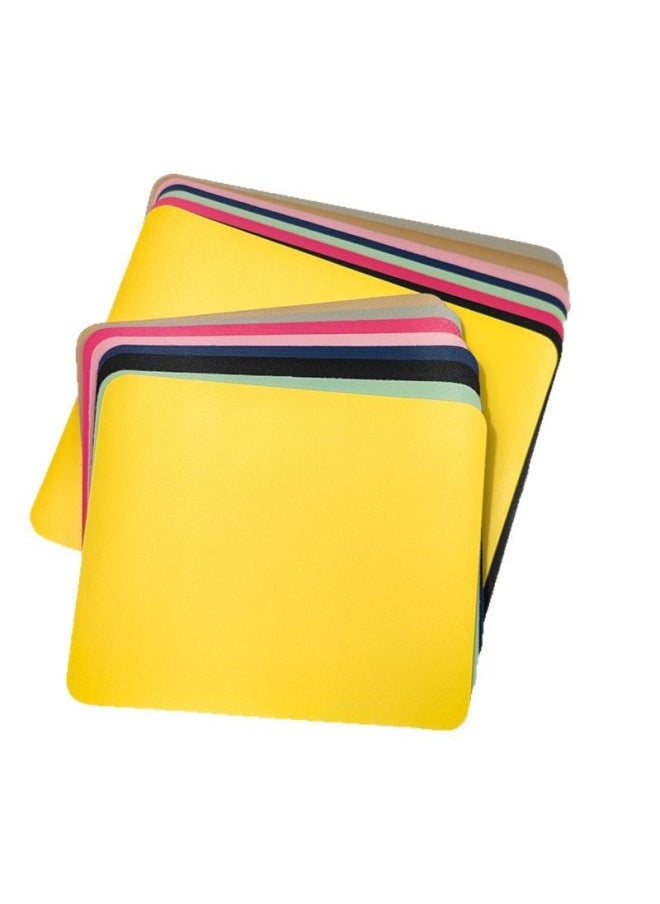 Low Price Nappa Leather Flannel Bottom Mouse Pad Flat Notebook Desk Mat Dining Table Mat Can Be Printed-Specifications And Models:Leather; 60*30mm; Gray; No Locking; Upload By Yourself