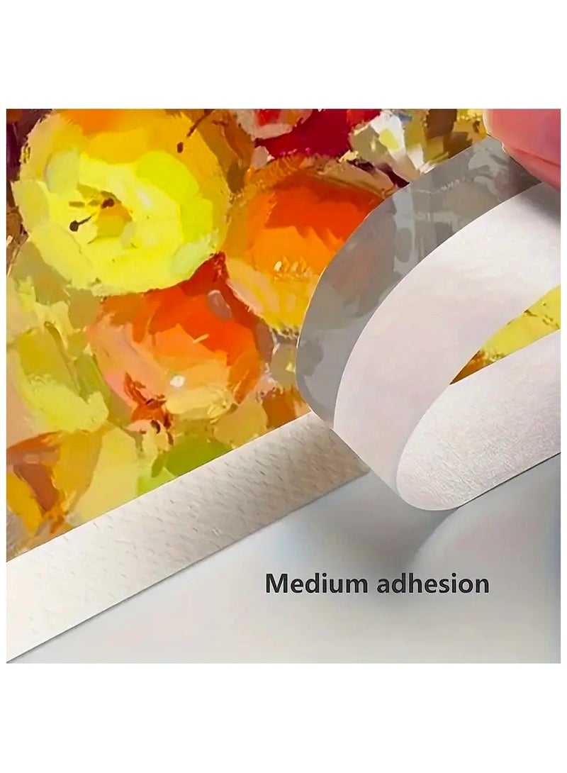Generic 3-Roll Premium Masking Tape , Medium Adhesion Artist Tape, Removable Acid-Free General Purpose Paper Tape(0.59/0.79/1.18in. Width x 394in.Length), Perfect for Painting, Labeling, Marking, Gardening,  - Image 3