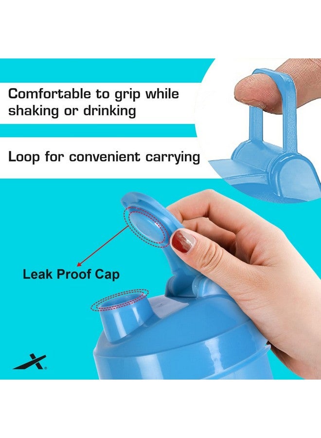 Vector X Shaker Bottle For Protein Shake With Material Grade 0.5 Non Toxic Shaker for Cycling/Gym/Excercise Outdoor (SKY) - Image 5