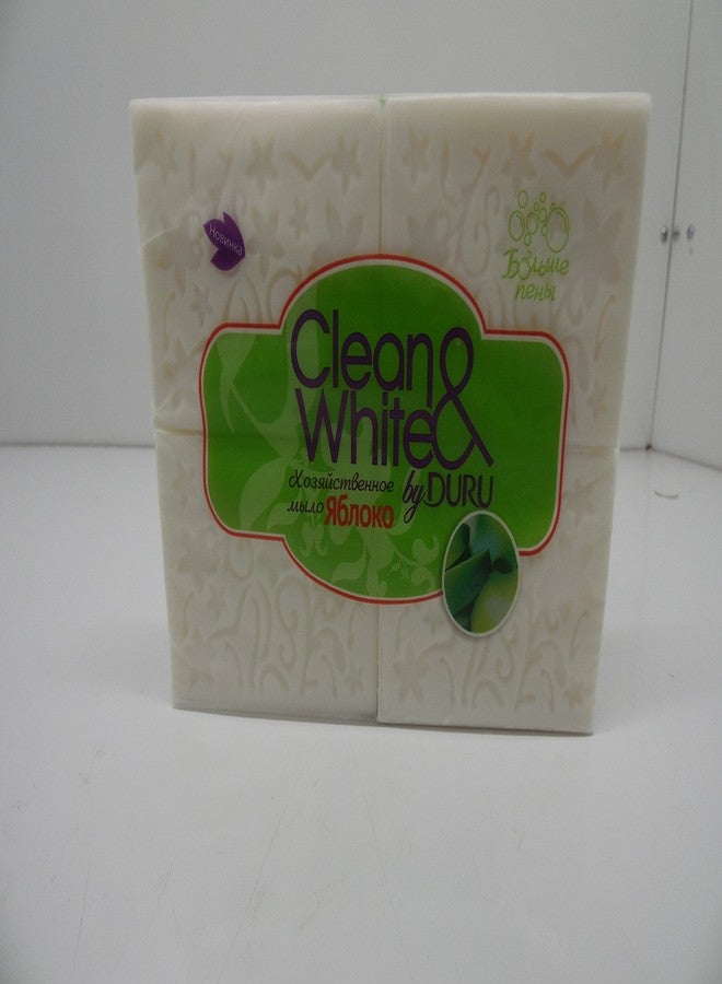 Duru Clean & White, Apple Soap, 4 X 125 G, Duru - Image 1