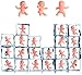 CCINEE 120 Pieces Mini Plastic Babies for Baby Shower Games 1 Inch Bulk Tiny King Cake Babies Figurines for Ice Cube Game Party Decoretions - Image 2