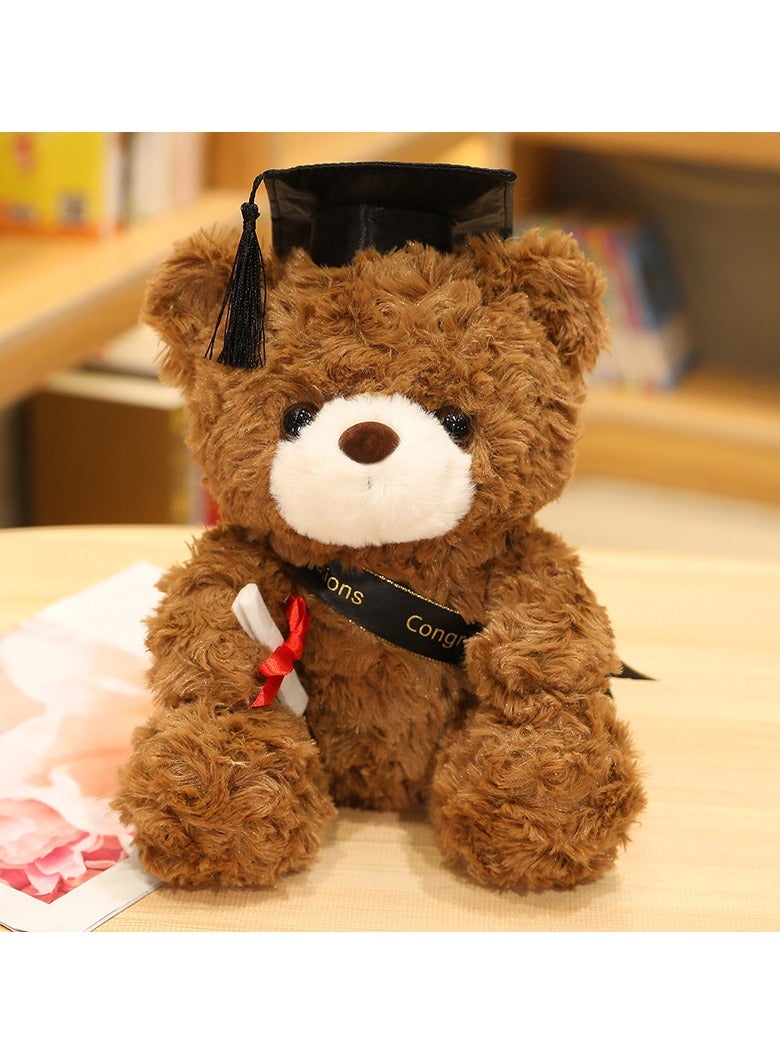 general Dr.Graduation Plush, Giant Plush Doll, Cute Animal PhD Toy, Gift for Kids, Girls, and Boys