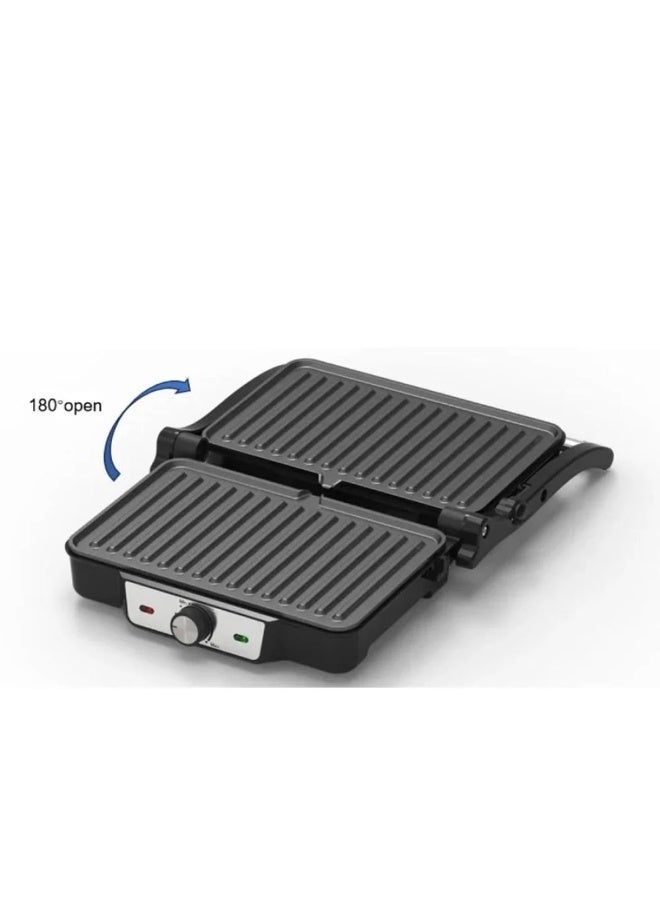 Denx Cooking And Barbecue Grill1600 W Stainless Steel - Image 2