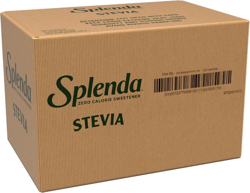 SPLENDA Stevia Zero Calorie Sweetener - Plant Based Sugar Substitute Granulated Powder, 1000 Count - Image 1