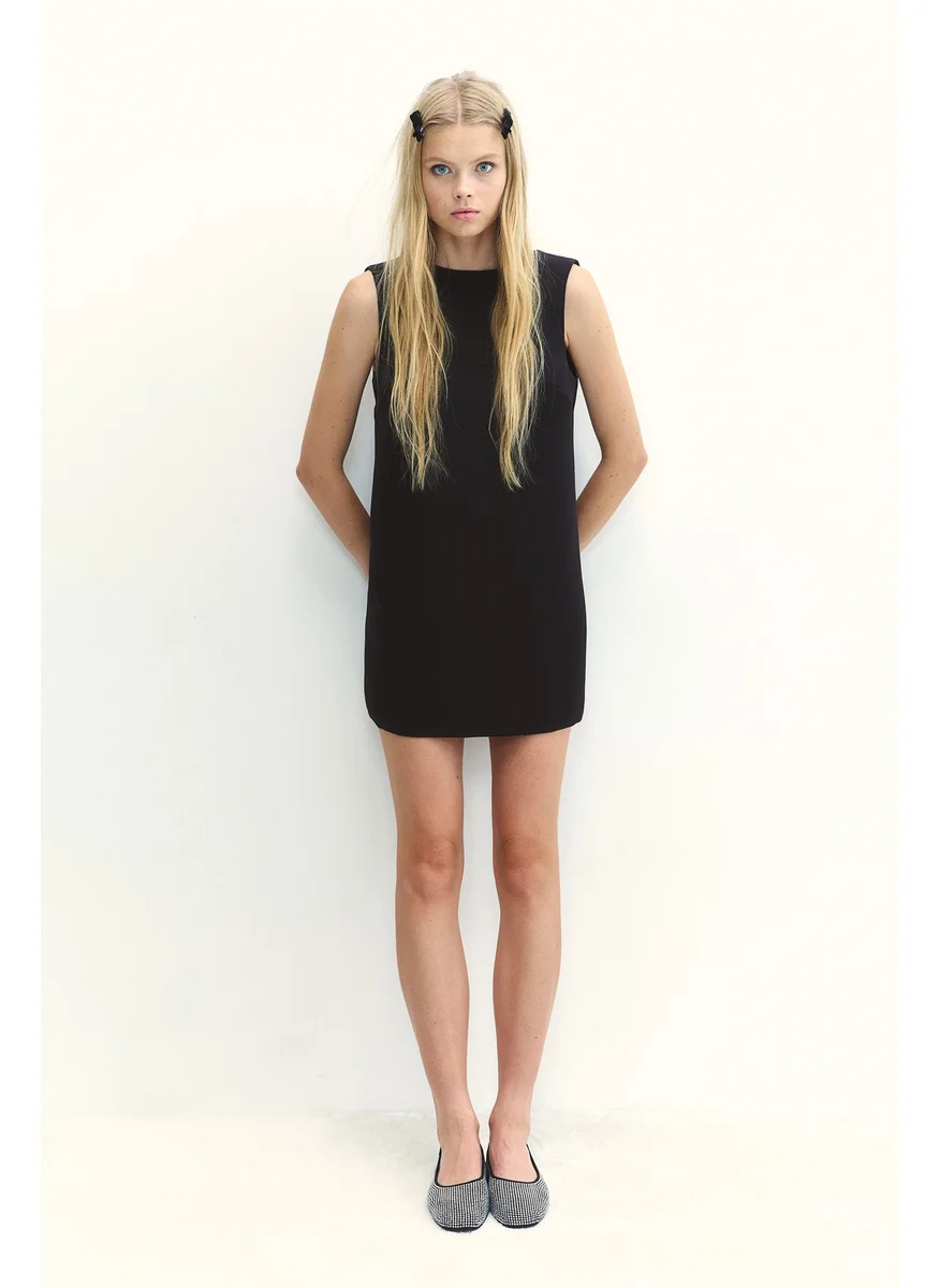 اتش اند ام Bow-Detail Sleeveless Dress