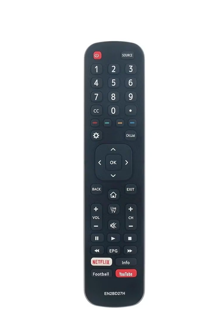 ELTRAZONE EN2BD27H Replacement Remote Control for Hisense TVs – Compatible with 39A5605, 40E5600, 49E5600, H32B5600, H39AE5500, H40B5600, 43A5605 & More | Easy Setup, Long-Range Signal, Durable Design - Image 3