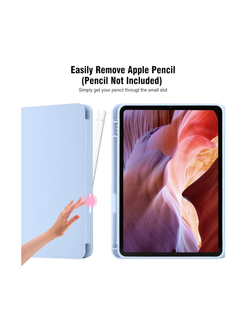 Case for iP 10.9 Inch 2022/2025 (10th /11th Generation) Model with pencil Holder, slim Tablet Cover with soft TPU Back, Auto Wake/Sleep - Image 2