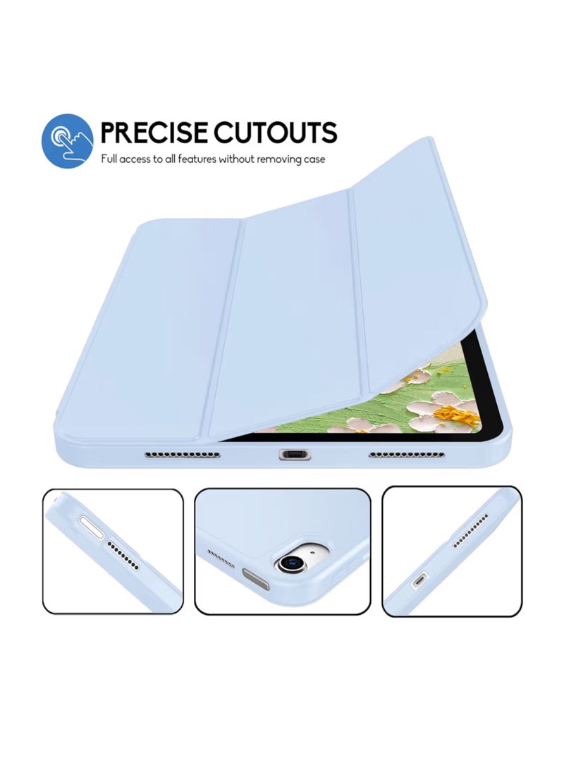 Case for iP 10.9 Inch 2022/2025 (10th /11th Generation) Model with pencil Holder, slim Tablet Cover with soft TPU Back, Auto Wake/Sleep - Image 5