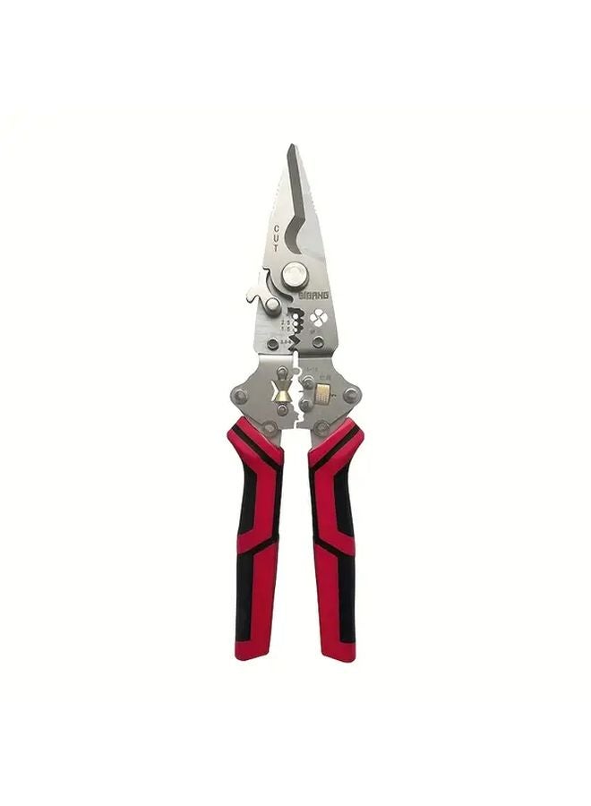 1PC Multifunctional Wire Stripper For Stripping Winding Cutting Crimping Folding - Image 1
