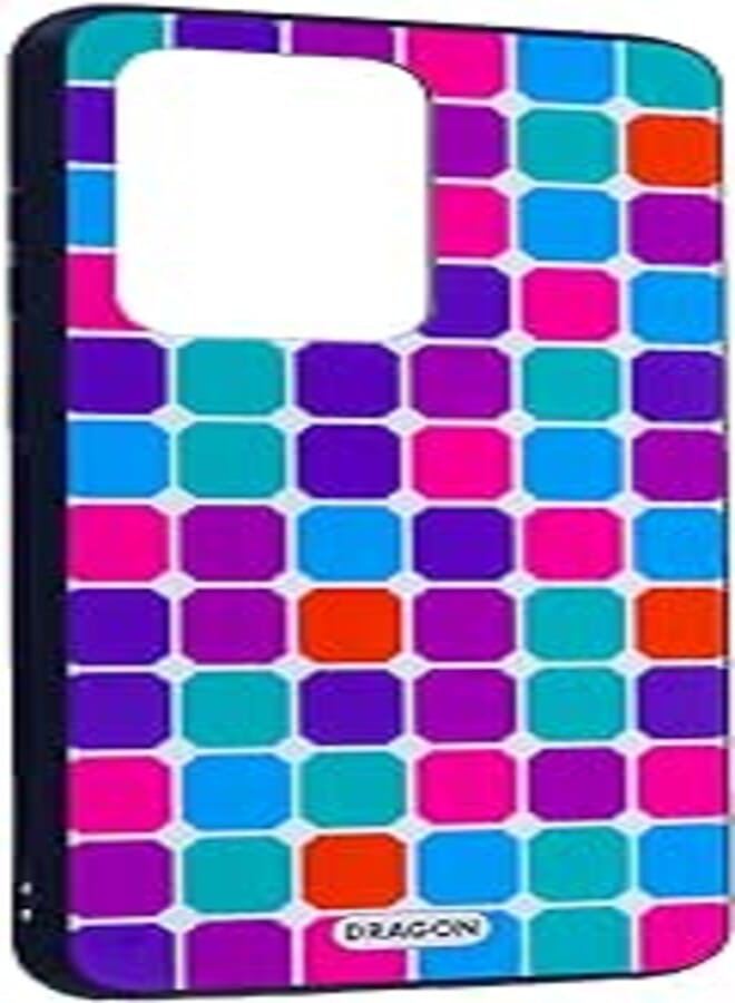 Dragon Glass Back Cover Hard Slim Creative Case Colorful Desing For Samsung Galaxy S11 Plus, S20 Ultra - Multi Color