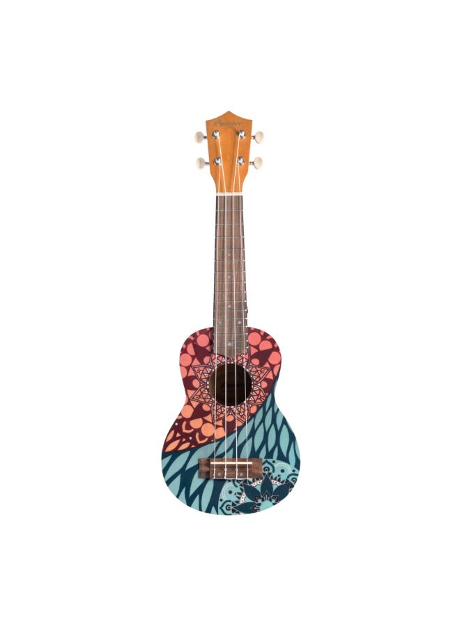 Bamboo U-21 Kani Soprano Ukulele – 21-Inch Artistic Design with Premium Gig Bag  - Image 4