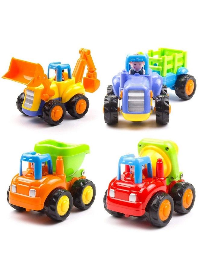 FunBlast Unbreakable Automobile Car Toy Set Vehicle Toy Set Push And Go Crawling Toy Toy Car For Kids And Childrenset Of 4 Pcs - Image 3