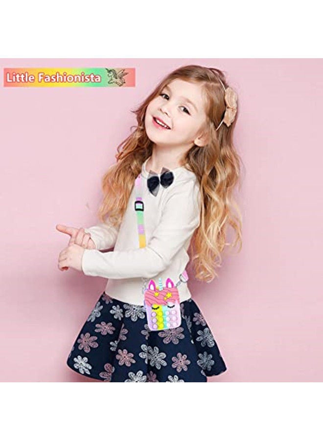 ISank 2 in 1 Relief Stress Sensory Fidget Toy, Pop Shoulder Bag for Girls and Women - Image 5