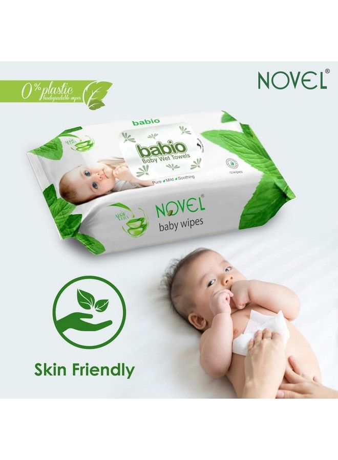 Novel Baby Wet Wipes 72 Sheets (Pack Of 3) - Image 5