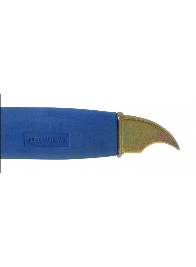 Vestil PAIL-PAL Steel Pail Opener for 5 Gallon Plastic and Steel Pail, 11" Length, 3-1/2" Width, 1" Thick