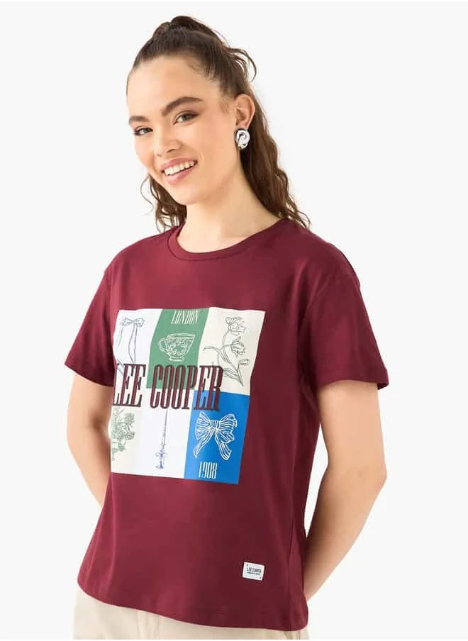 لي كوبر Lc Logo Tee For Female