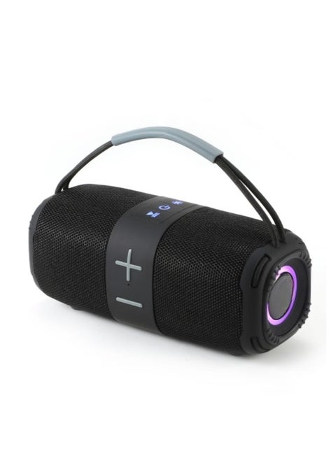 TG-668 Wireless Bluetooth Speaker Portable TWS Subwoofer with Handle - Black