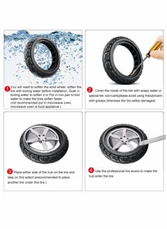 SYOSI Scooter Replacement Tires Colored Solid Honeycomb Tyres for Xiaomi M365Pro 8.5 in Tire  - Image 3