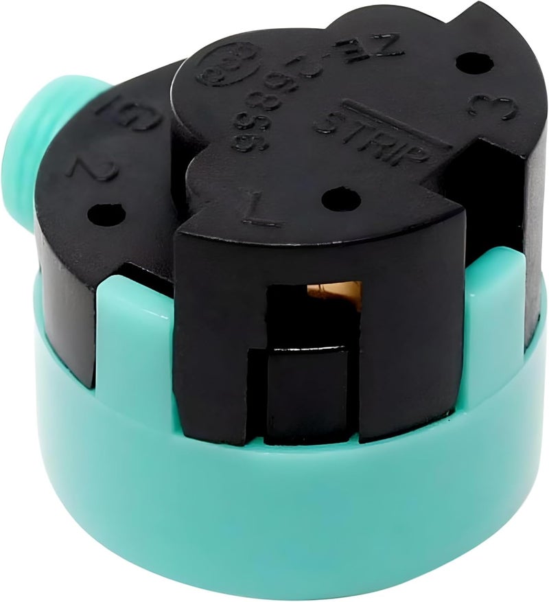CeilingFanSwitch Store Zing Ear ZE-268S6 ZE-208S6 Switch 3 Speed Pull Chain Control Ceiling Fan Replacement Speed Control Switch (Nickel) - Image 2