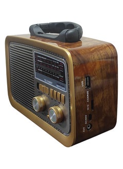 Generic Portable Retro Radio FM AM SW 3 Band Portable Radio Wooden Radio Am Fm  - Image 2