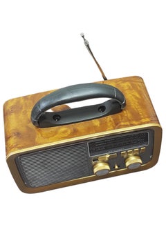 Generic Portable Retro Radio FM AM SW 3 Band Portable Radio Wooden Radio Am Fm  - Image 4