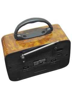 Generic Portable Retro Radio FM AM SW 3 Band Portable Radio Wooden Radio Am Fm  - Image 5