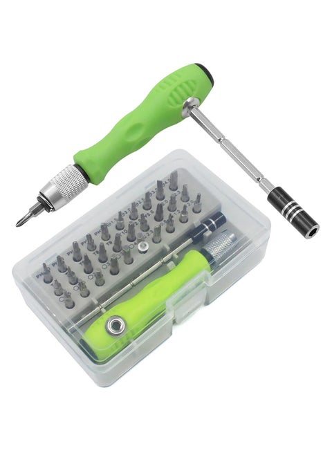 GLUN 32 in 1 Interchangeable Multipurpose Mini Screwdriver Set Magnetic Slot Wrench Bits Repair Tools Kit Set Combination Screwdriver Set for Home Appliance Laptop Mobile Computer