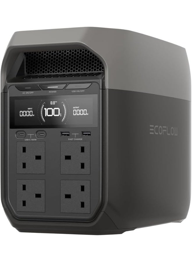 ECOFLOW ECOFLOW DELTA 3 Portable Power Station, 1024Wh Solar Generator, LiFePO4 Battery, 0-70% Quick Charge in 30 Min, Expandable to 5kWh, Backup Power with UPS for Home, Camping & RV  - Image 1