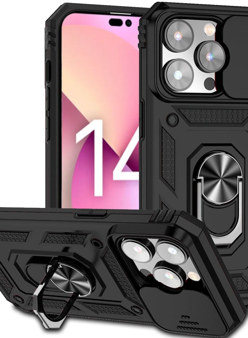 Loquat Suitable For IPhone Ring Holder Push Window Phone Case - Image 1