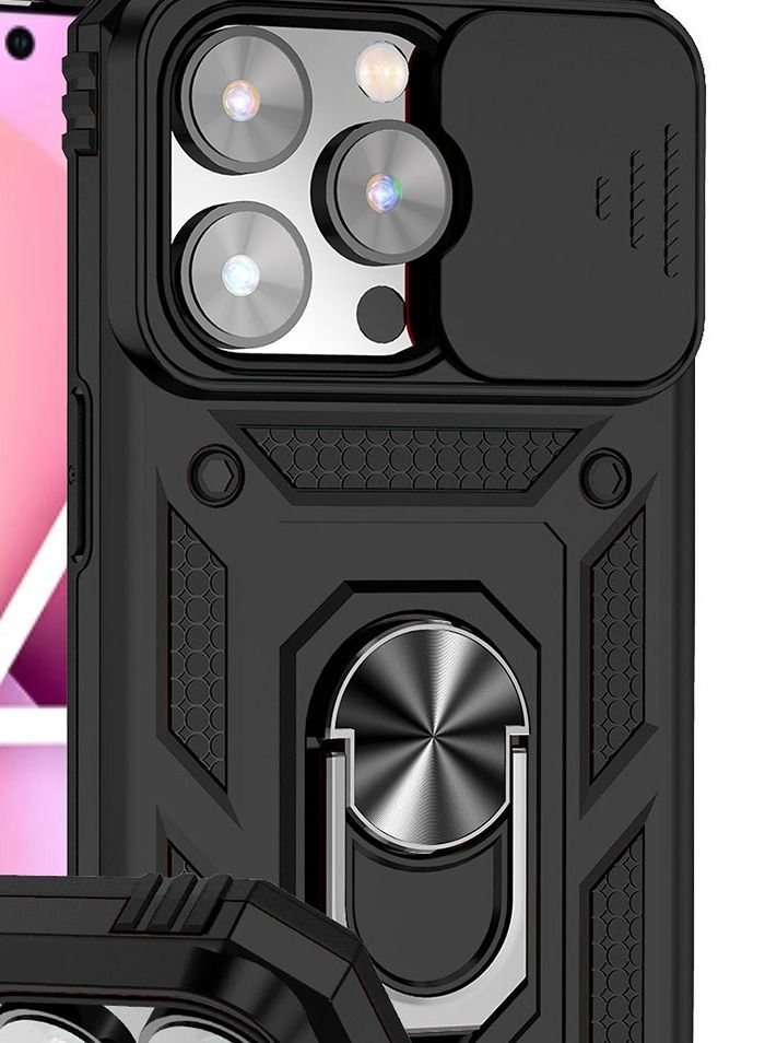 Loquat Suitable For IPhone Ring Holder Push Window Phone Case - Image 2