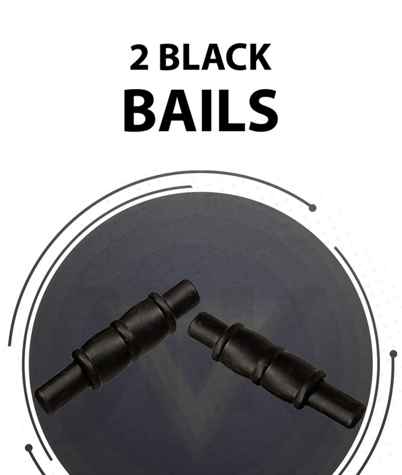 KNK PVC Plastic Cricket Wicket Full Stump (Black Wicket) - Image 4