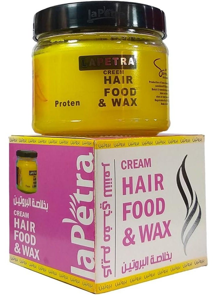 Hair Food Cream & Wax With protin - 200 GM