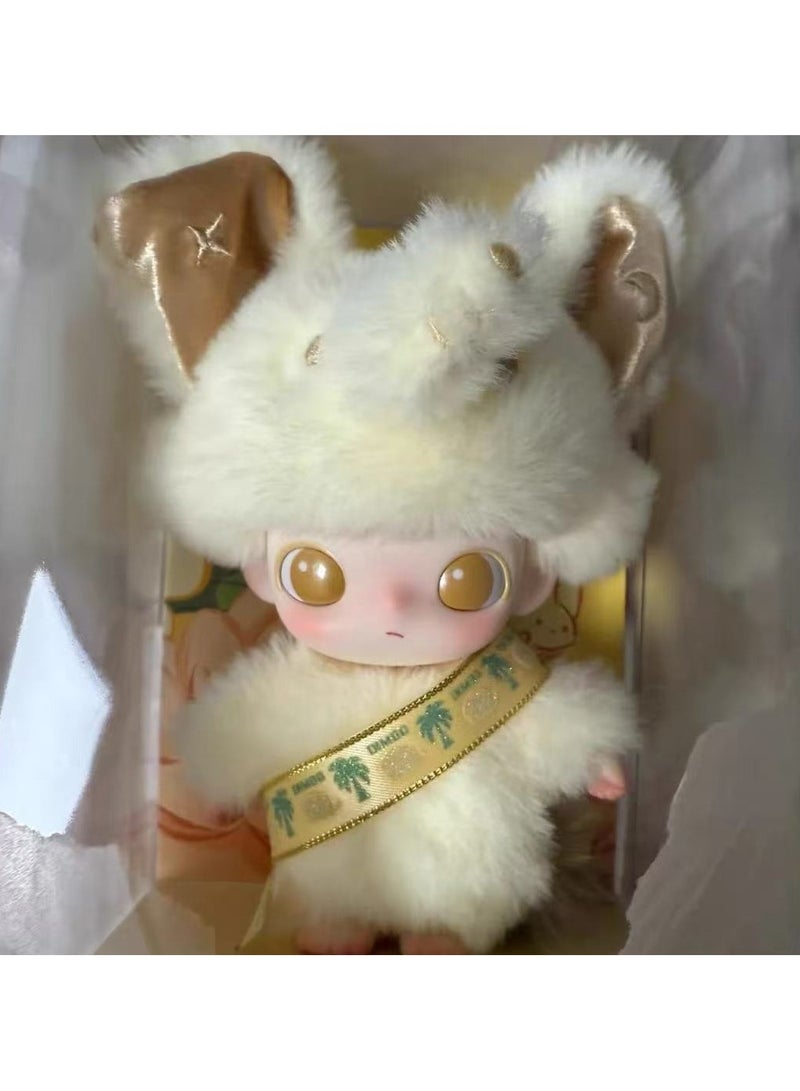 general Pop Mart vinyl plush doll Dimoo Thailand 50th Anniversary limited edition vinyl plush doll can be gifted to friends and family - Image 1