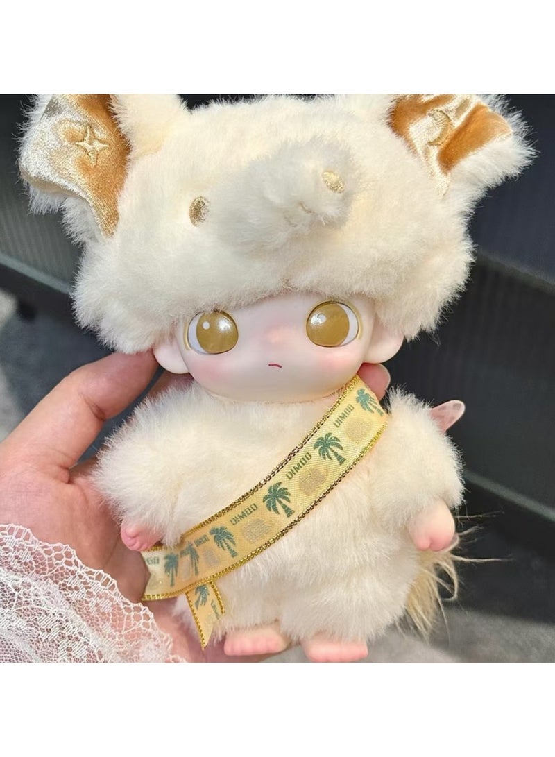 general Pop Mart vinyl plush doll Dimoo Thailand 50th Anniversary limited edition vinyl plush doll can be gifted to friends and family - Image 2