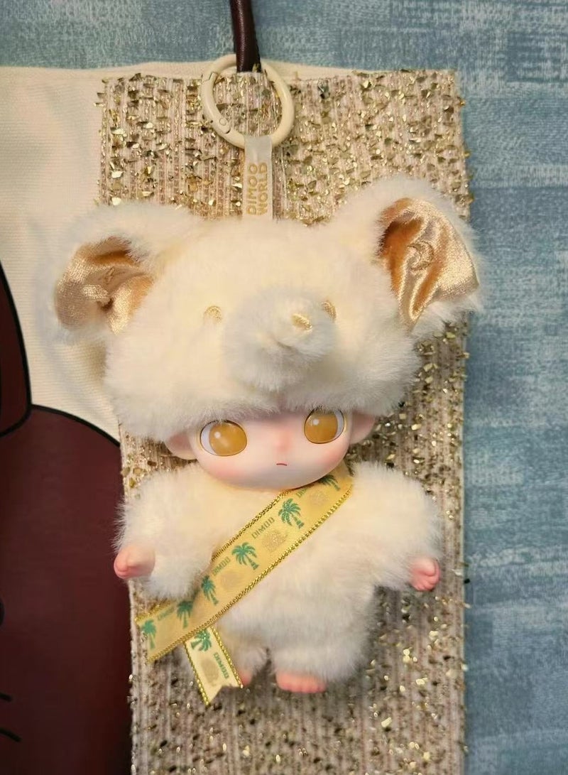 general Pop Mart vinyl plush doll Dimoo Thailand 50th Anniversary limited edition vinyl plush doll can be gifted to friends and family - Image 3