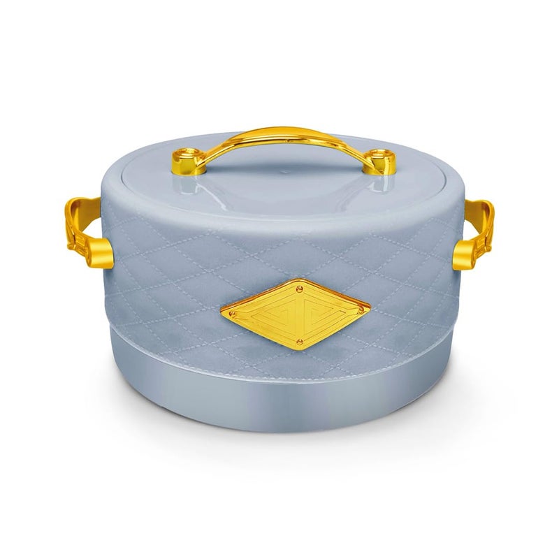 WARMEO Trinity Insulated Inner Stainless Steel Casserole, 1800ml, Sky Blue| BPA Free | Food Grade | Easy to Carry | Easy to Store | Chapati | Roti | Curd Maker - Image 5