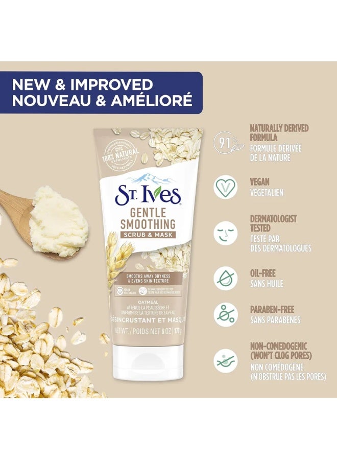 St. lves Gentle Smoothing Oatmeal Scrub 170g - Image 5