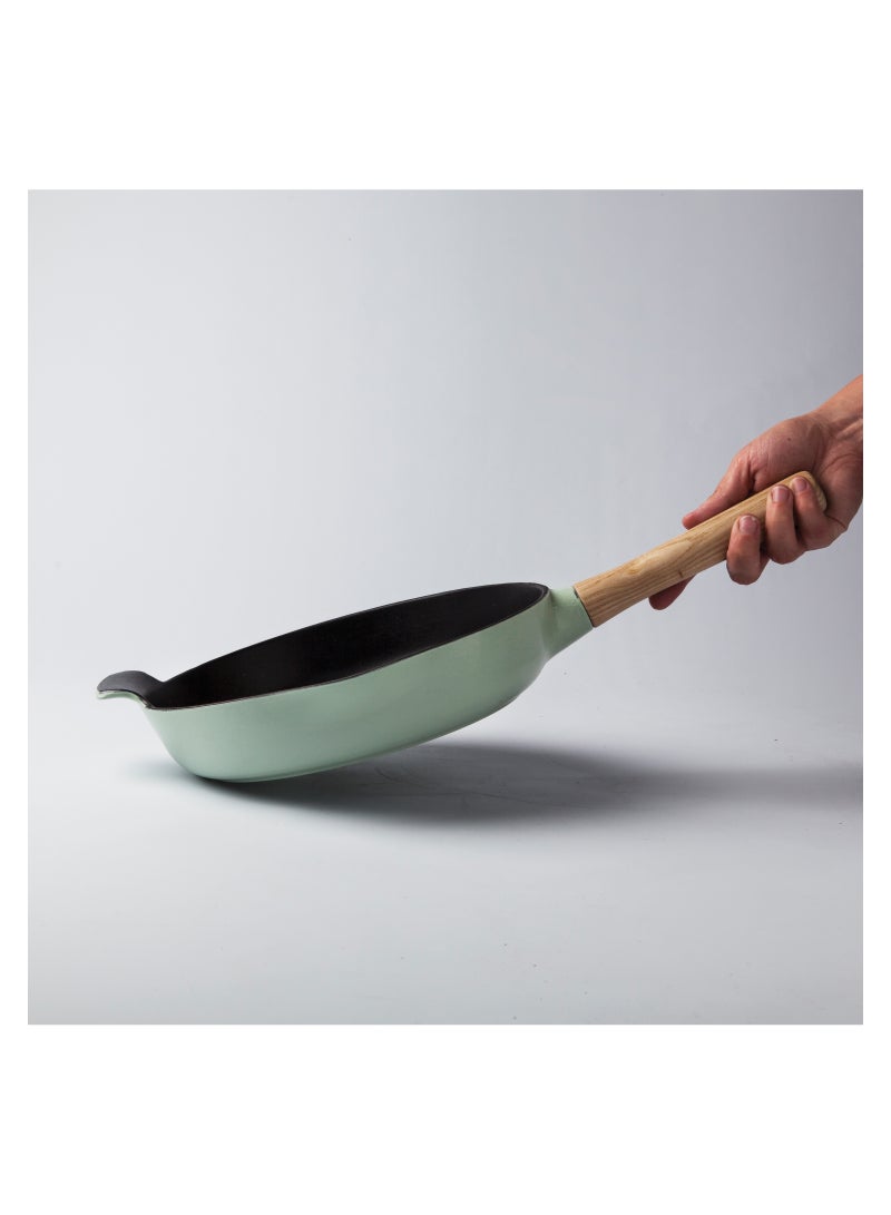 بيرجوف مقلاة من الحديد الزهر 26 سم, حديد زهر, يعمل على الكهرباء والغاز و , غسيل يدوي - Image 2